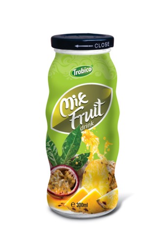 300ml Glass Botte Juice